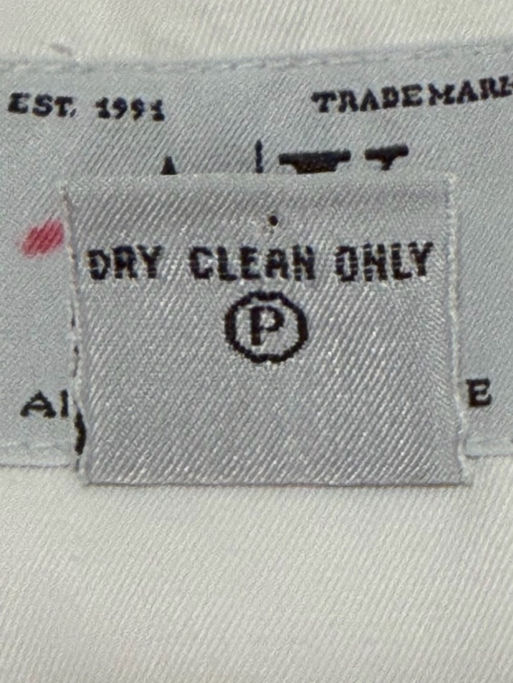 A/X ARMANI EXCHANGE Zip Up Logo Jacket‎ in White - Picture 11 of 11